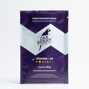 Whey Clear Oakberry by Vitamine-se Açaí com Água de Coco (Sachê)