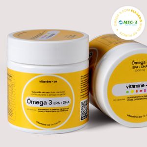 Ômega 3 TG (EPA + DHA) - 60 cápsulas