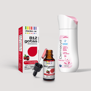 Vitamina B12 + Dermacyd Feminina Floral