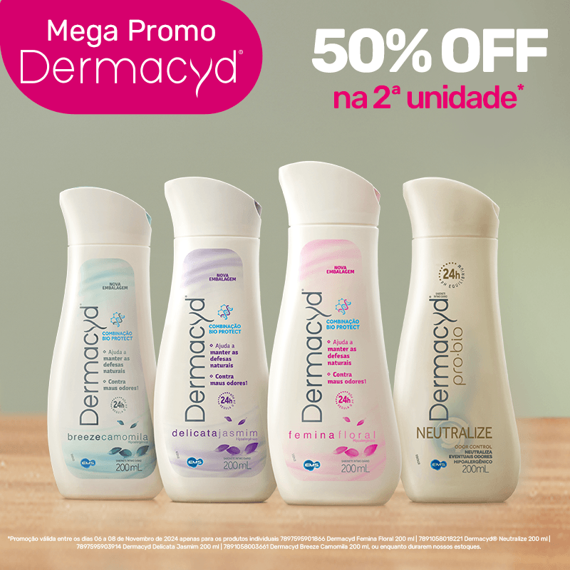 Pamsibc Professional Derma Fluid 20アンプル Dermacyd Femina Floral 200 ML - Vitamine-se